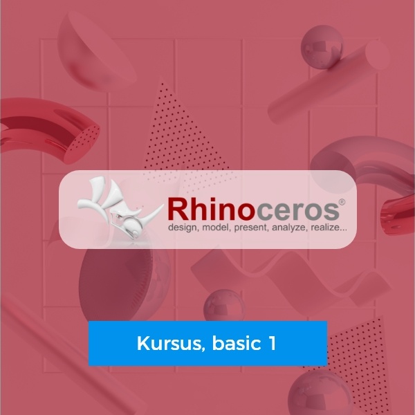 Rhino 3D Kursus - 3D shoppen