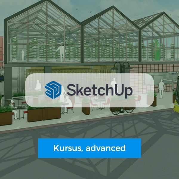 Sketchup 2022 Advanced Kursus - 3D shoppen